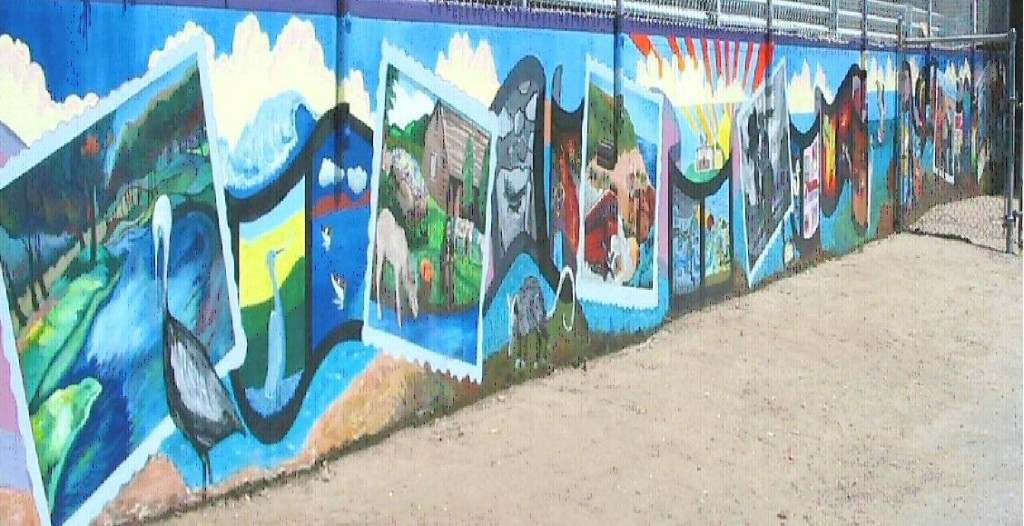 "Postcards from Ballona" Mural